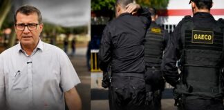 “Gecoc mira secretário, vasculha secretaria e casa, mas prefeito se cala e mantém aliado no cargo”.