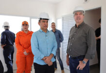 Marçal e Riedel vistoriam obras do novo terminal de passageiros do Aeroporto